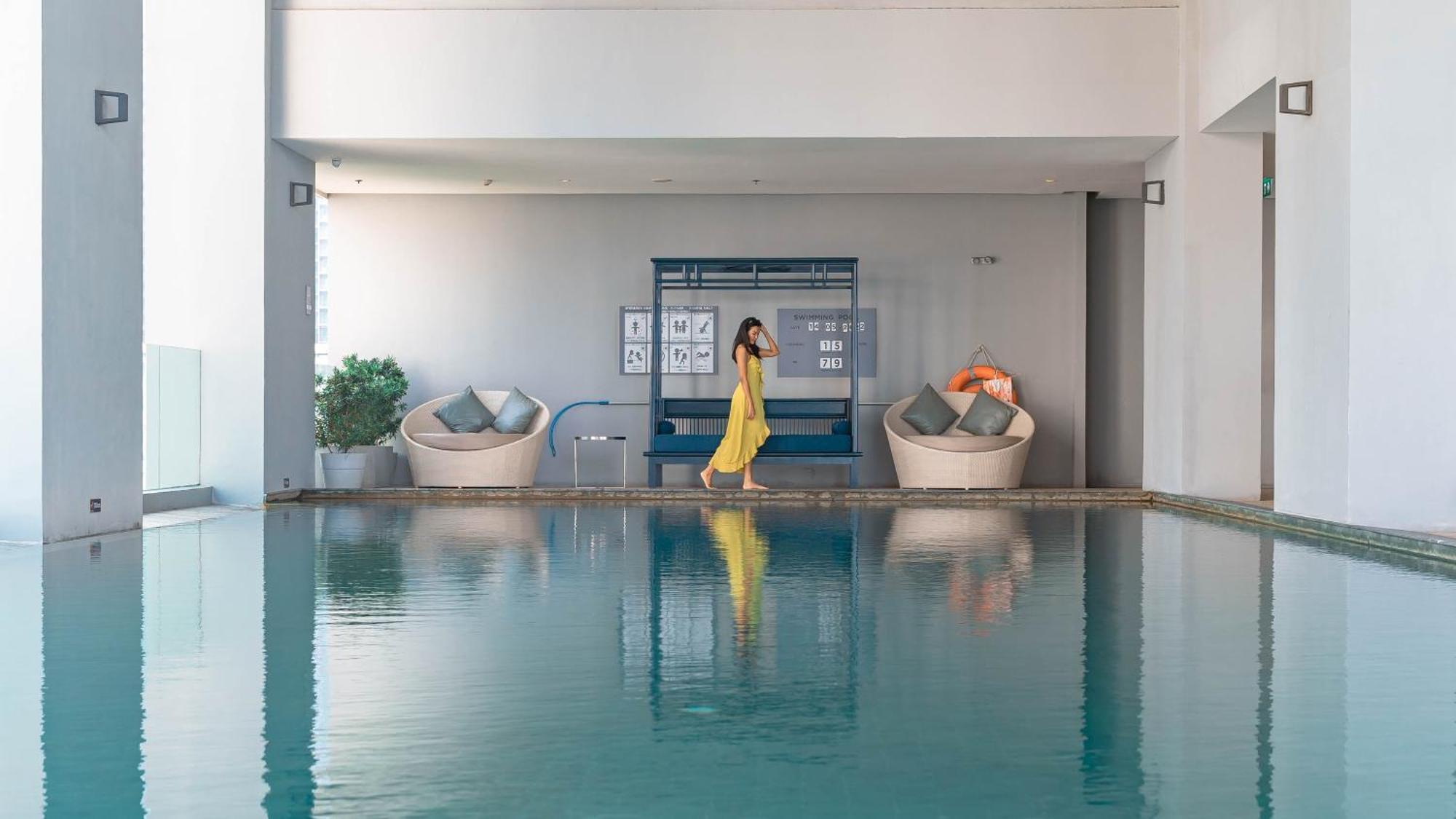 Jasmine 59 Hotel Bangkok Exteriér fotografie The swimming pool at the hotel
